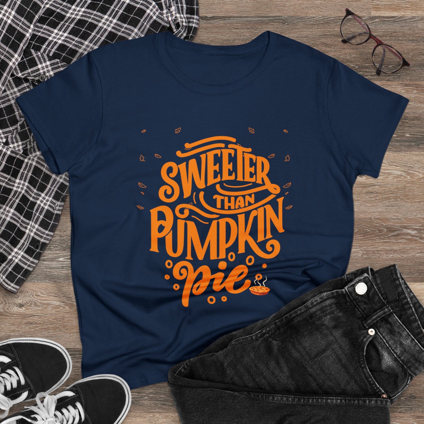Sweeter Than Pumpkin Pie | Women's Midweight Cotton Tee