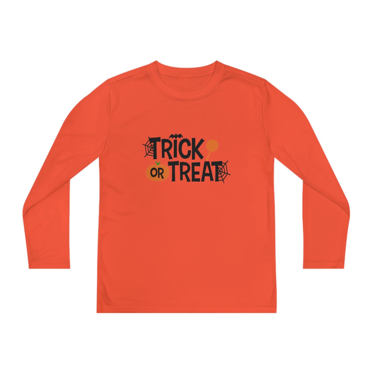 Youth Long Sleeve Trick Or Treat Tee