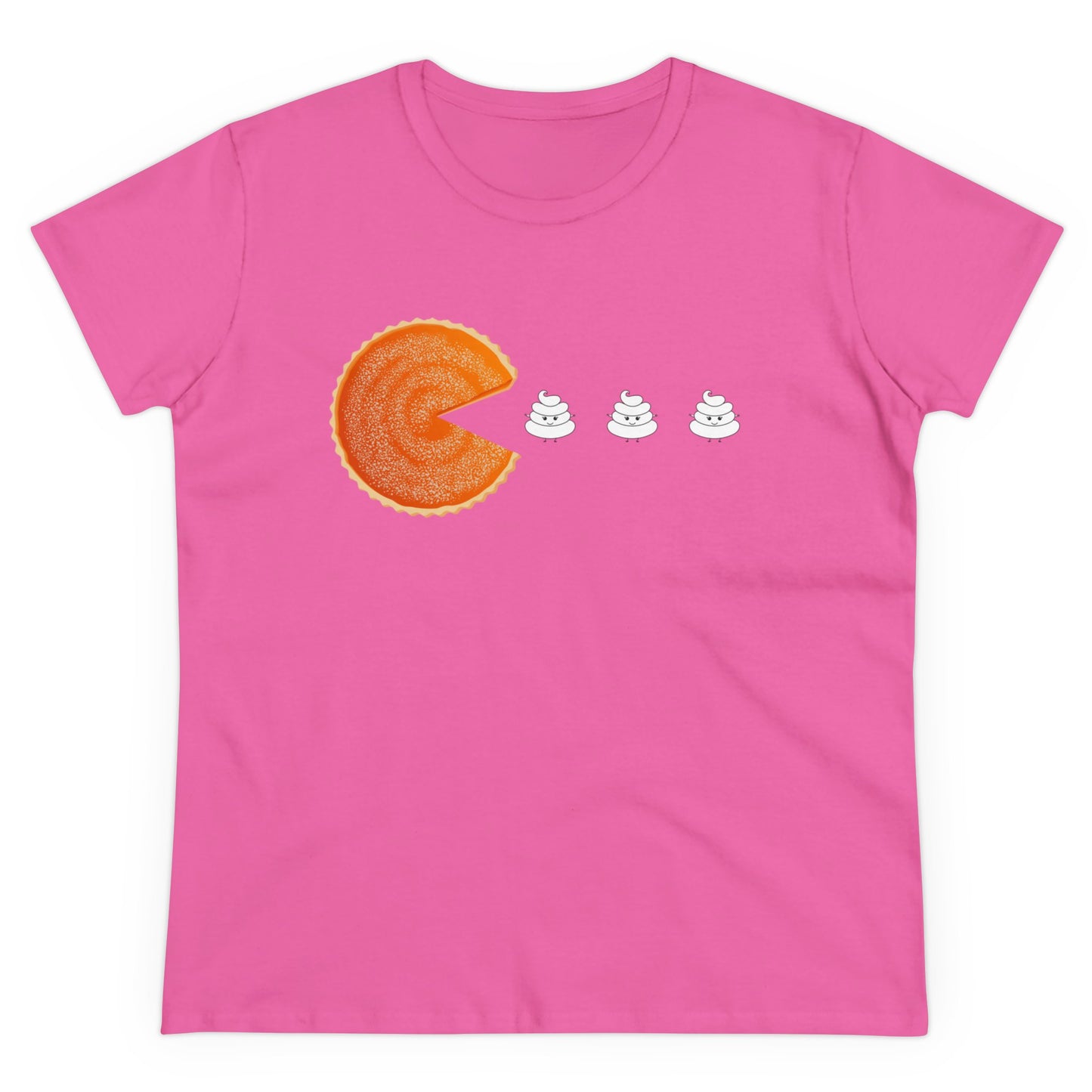 Women's Pac Man Fall Tee | Midweight Cotton Tee