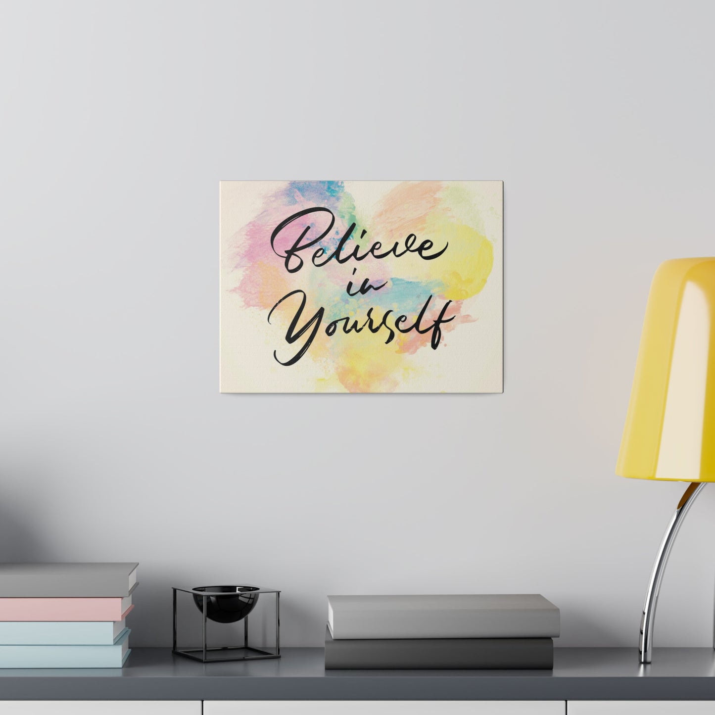 Believe In Yourself | Matte Canvas | Horizontal