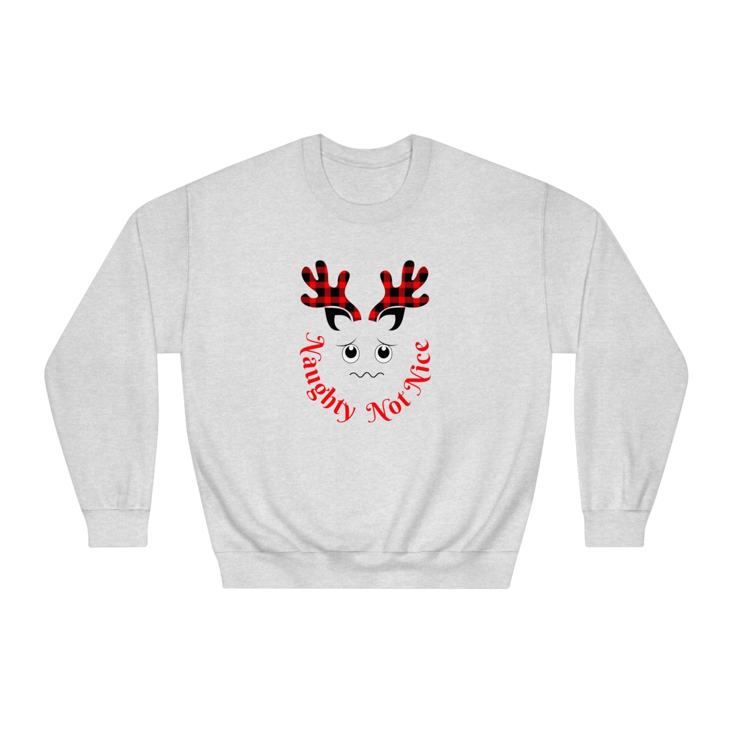 Naughty Not Nice | DryBlend® Crewneck Sweatshirt