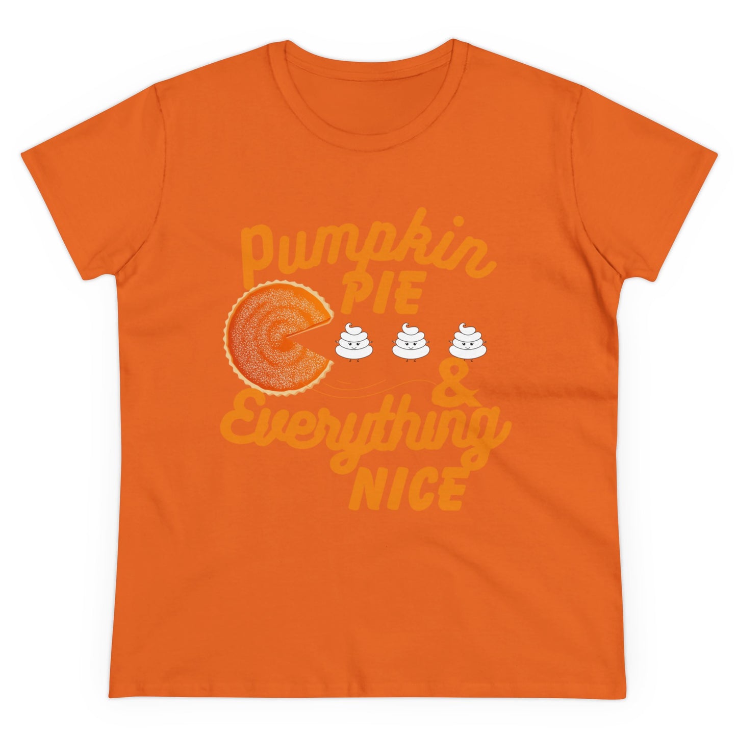 Women's Pumpkin Spice & Everything Nice | Midweight Cotton Tee