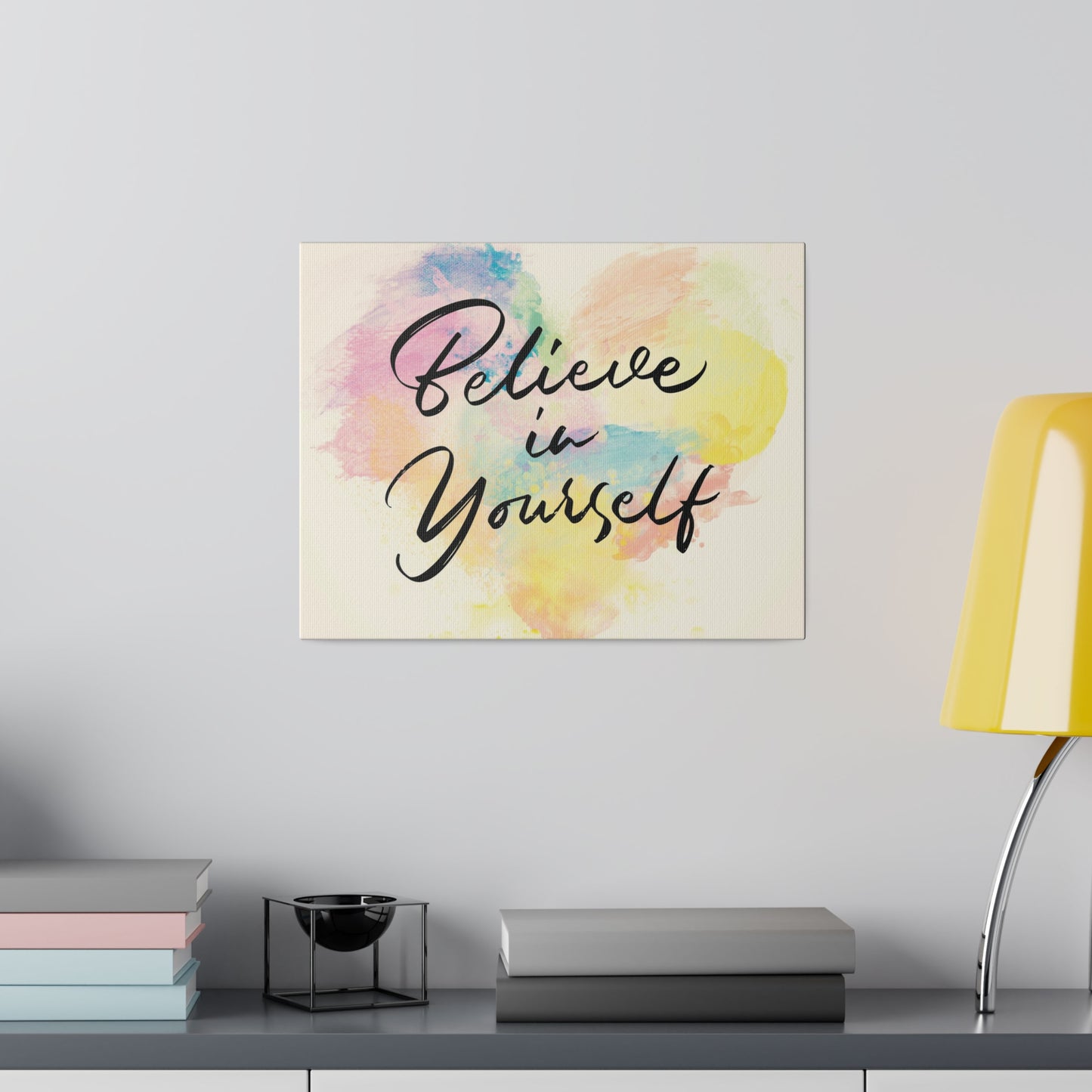 Believe In Yourself | Matte Canvas | Horizontal