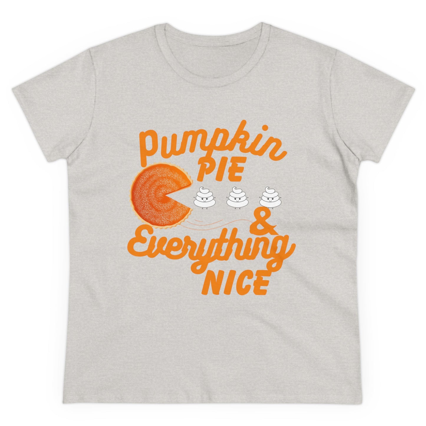 Women's Pumpkin Spice & Everything Nice | Midweight Cotton Tee