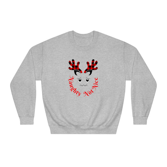 Naughty Not Nice | DryBlend® Crewneck Sweatshirt