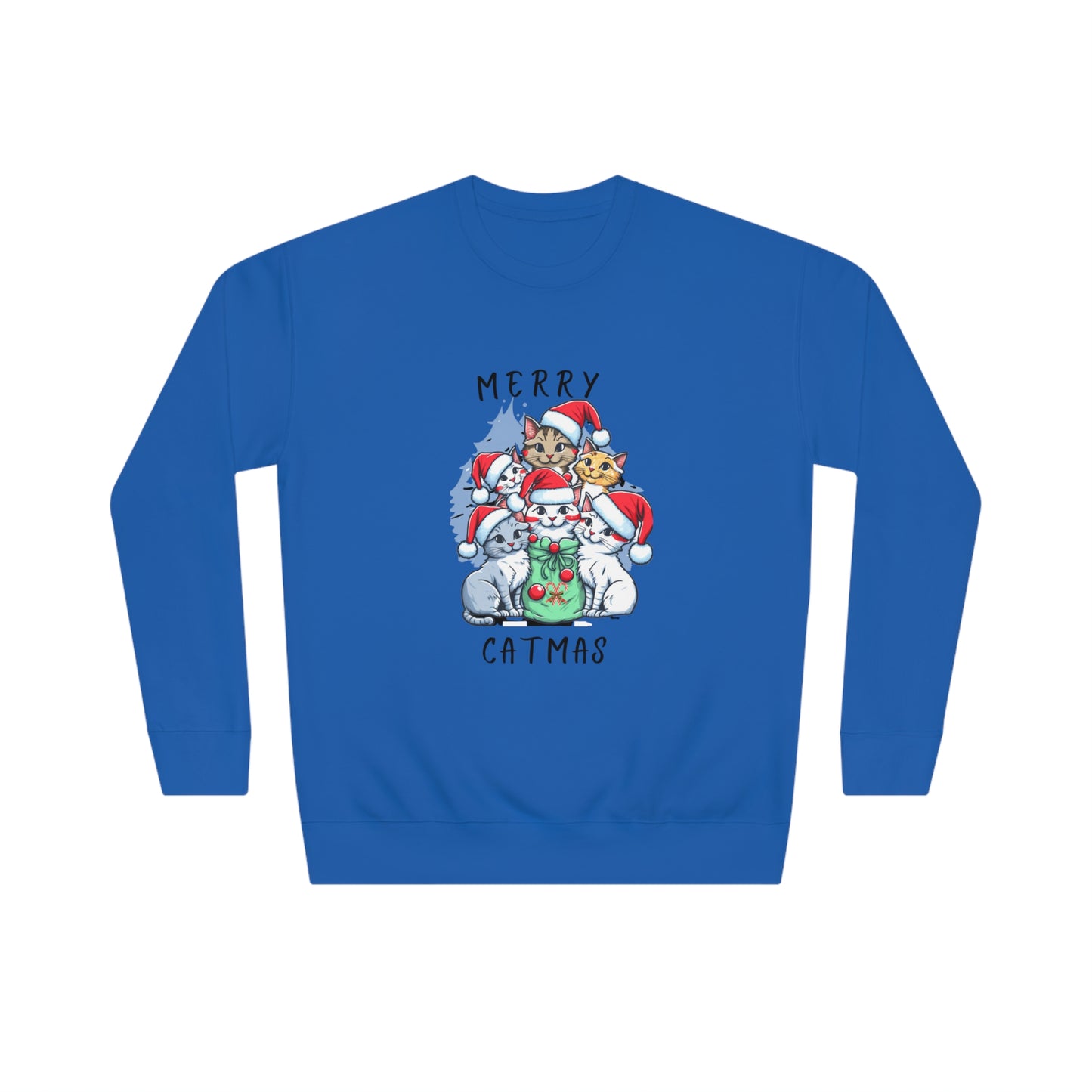 Merry Catmas Crew Sweatshirt