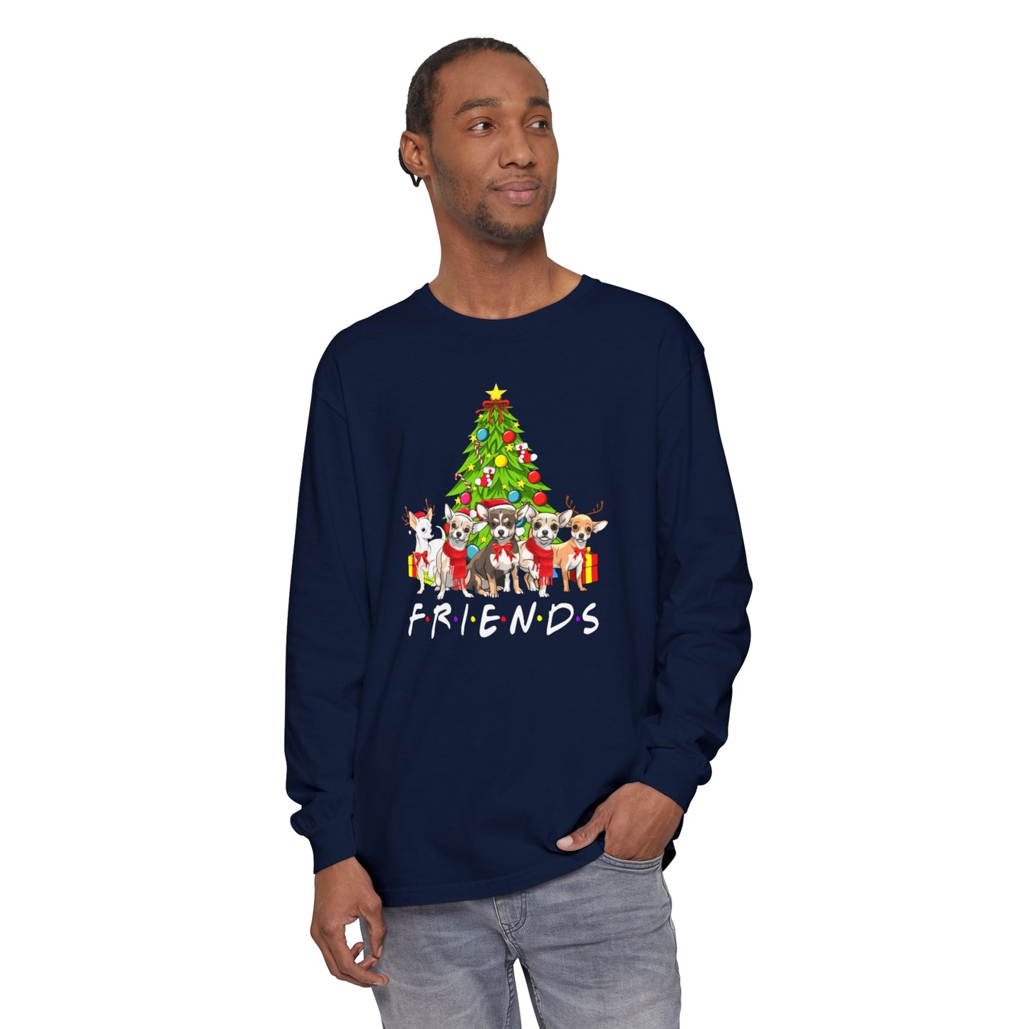 Friends Christmas Long Sleeve T-Shirt