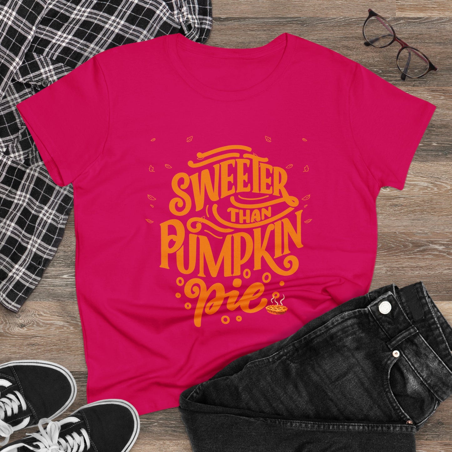 Sweeter Than Pumpkin Pie | Women's Midweight Cotton Tee