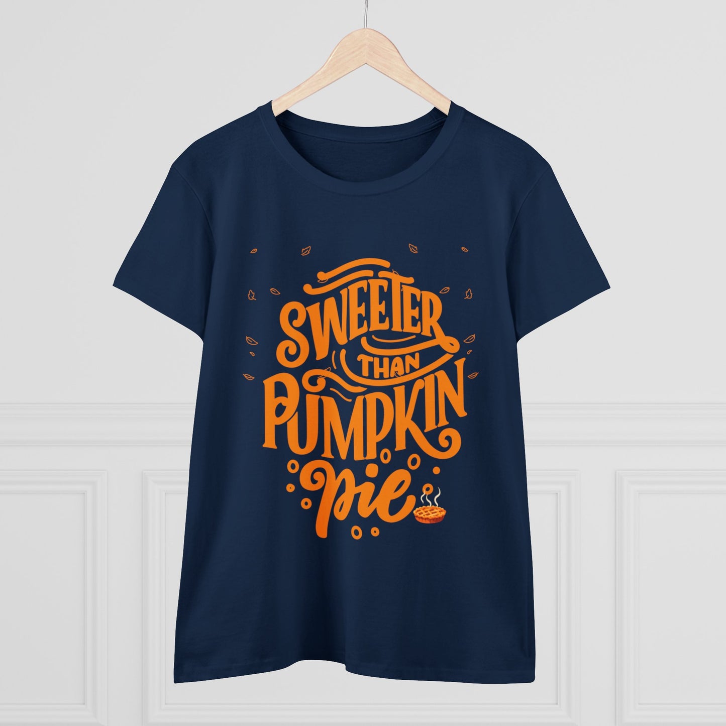 Sweeter Than Pumpkin Pie | Women's Midweight Cotton Tee