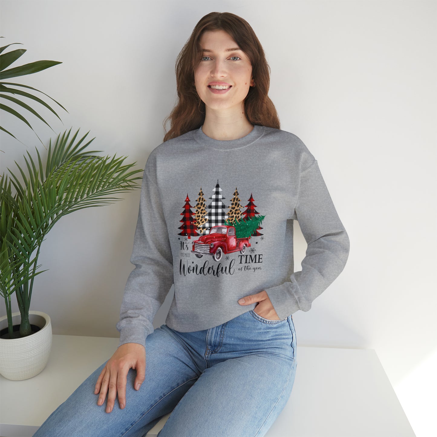 The Most Wonderful Time Of The Year | Crewneck Sweatshirt | Christmas Sweatshirt