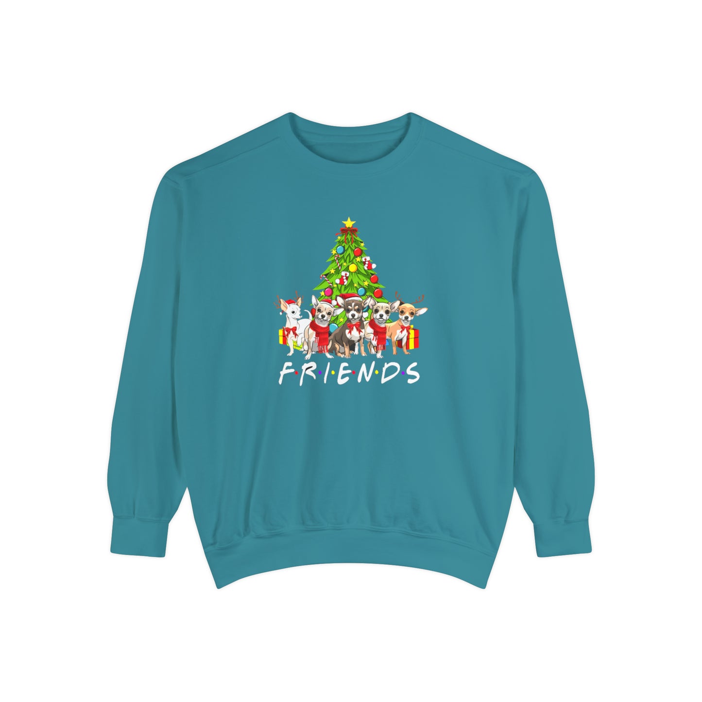Friends Christmas Sweatshirt | Unisex Christmas Friends Sweatshirt