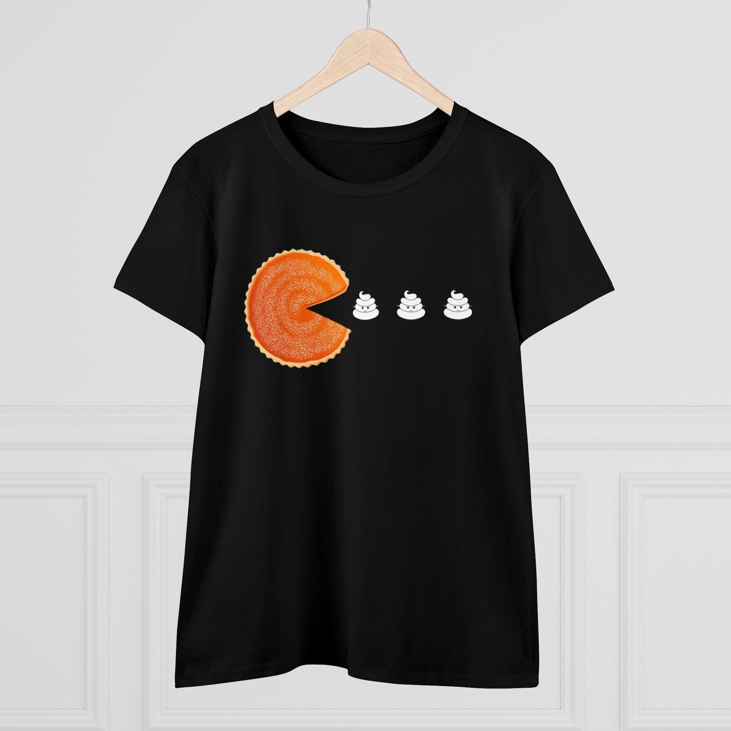Women's Pac Man Fall Tee | Midweight Cotton Tee