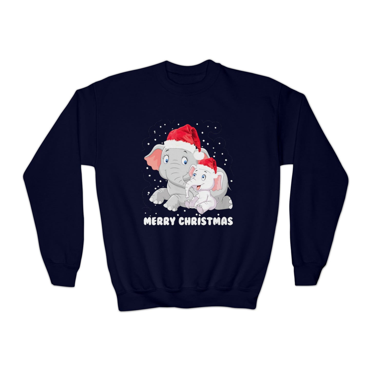 Youth Merry Christmas Crewneck Sweatshirt