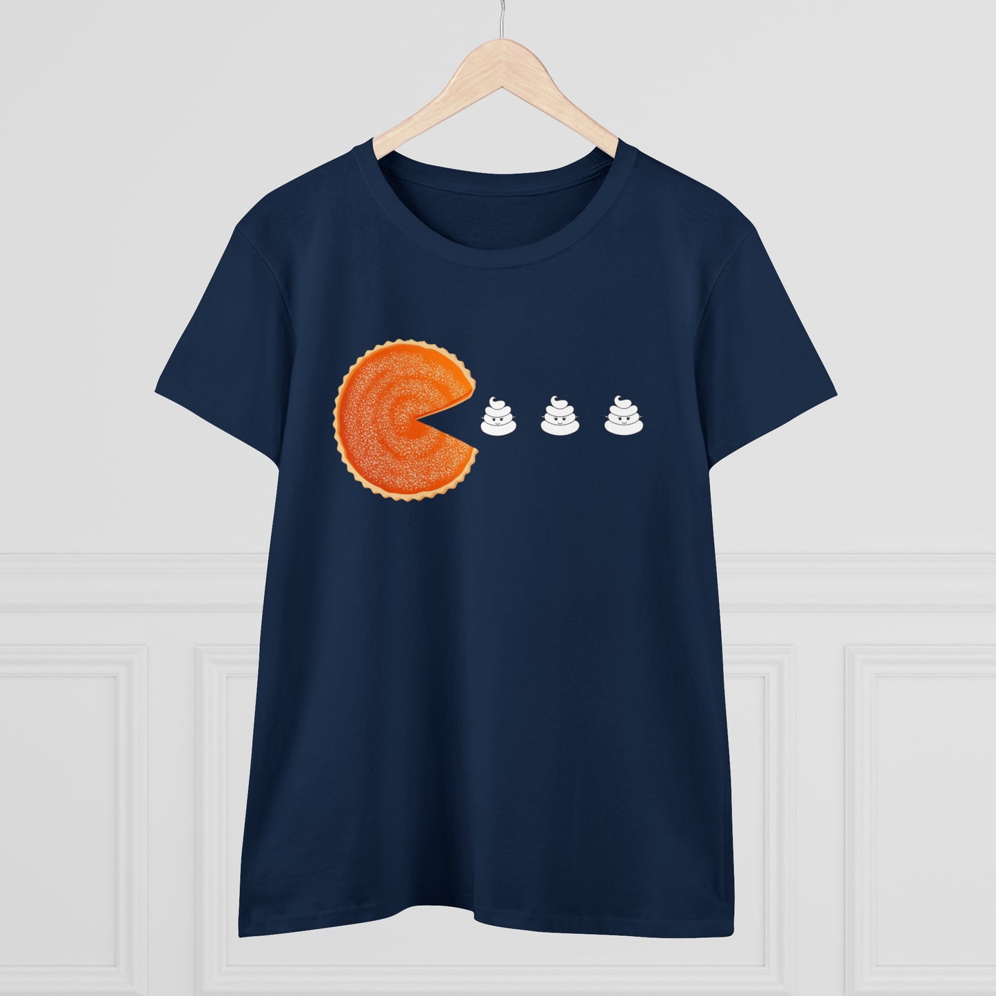Women's Pac Man Fall Tee | Midweight Cotton Tee