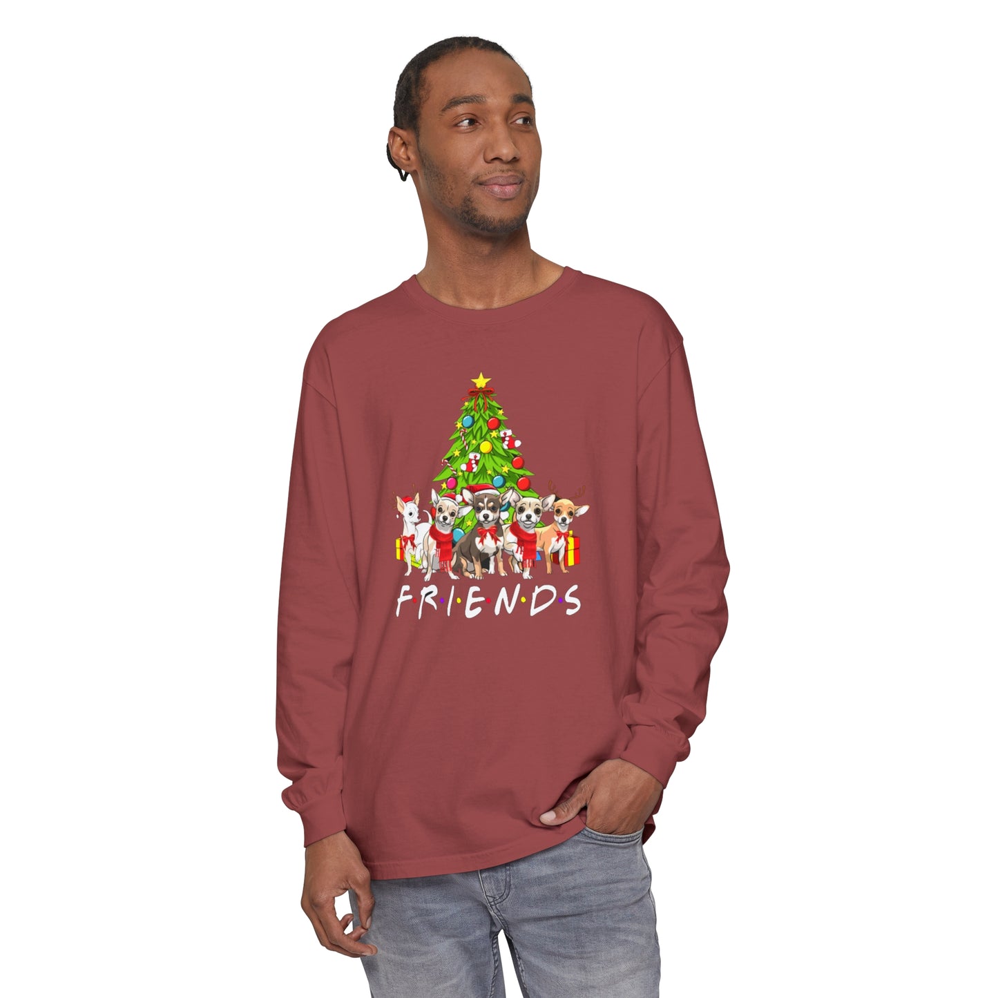 Friends Christmas Long Sleeve T-Shirt