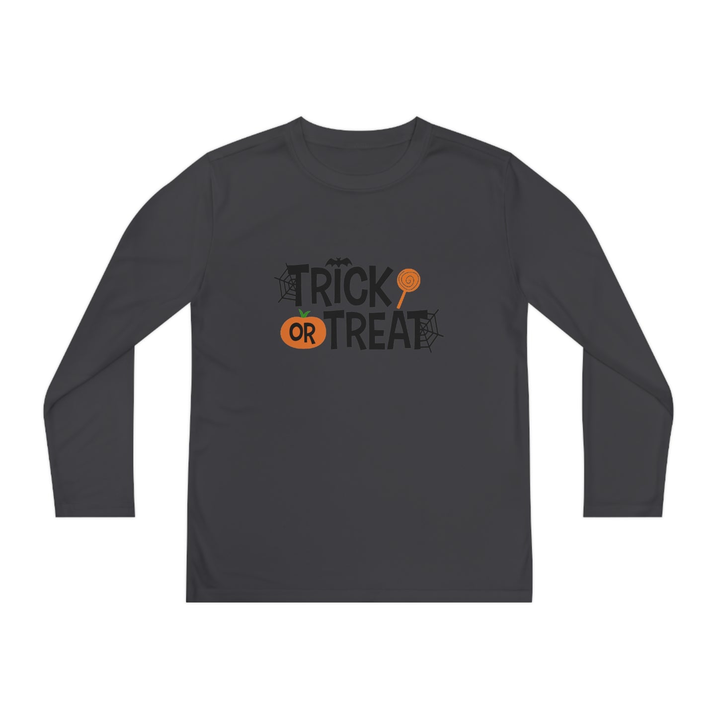 Youth Long Sleeve Trick Or Treat Tee