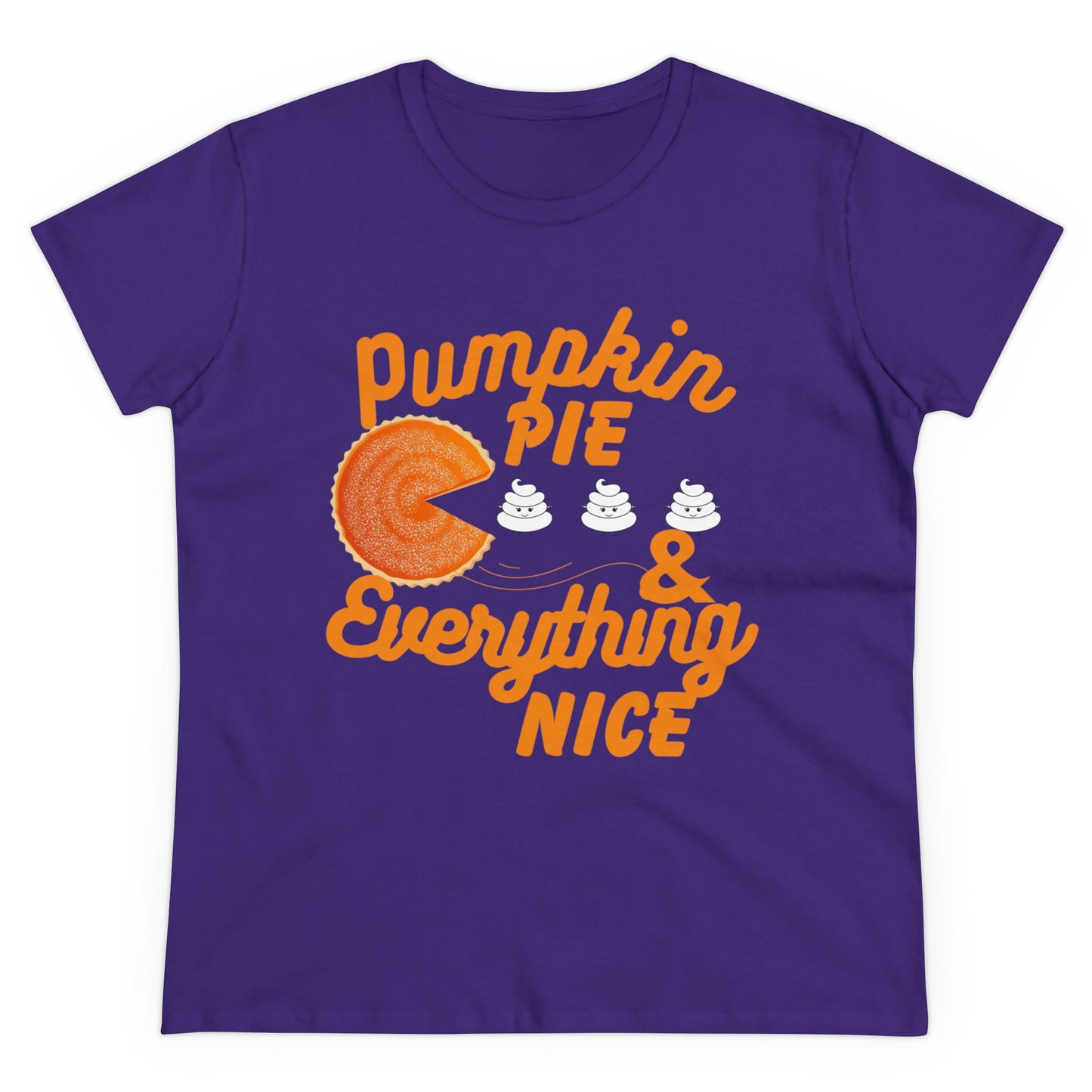 Women's Pumpkin Spice & Everything Nice | Midweight Cotton Tee