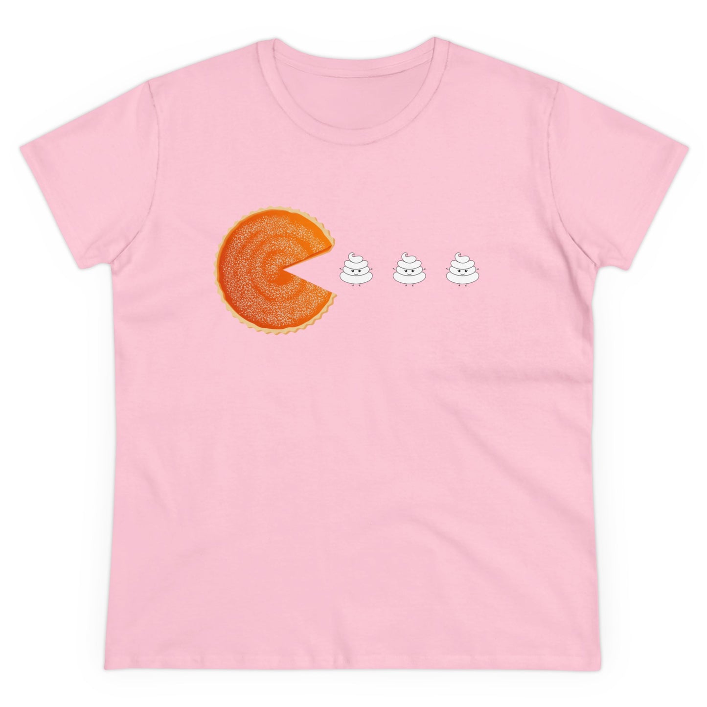 Women's Pac Man Fall Tee | Midweight Cotton Tee
