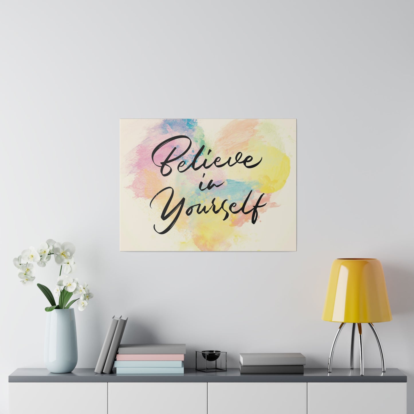 Believe In Yourself | Matte Canvas | Horizontal