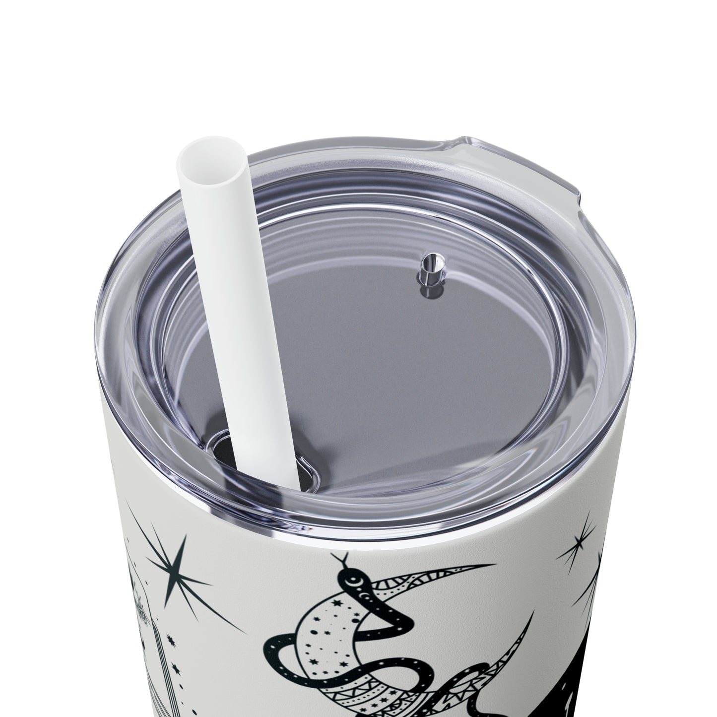 Mystical Magic | Skinny Tumbler with Straw, 20oz | Great For Gift Giving | BPA-Free & Non-Toxic