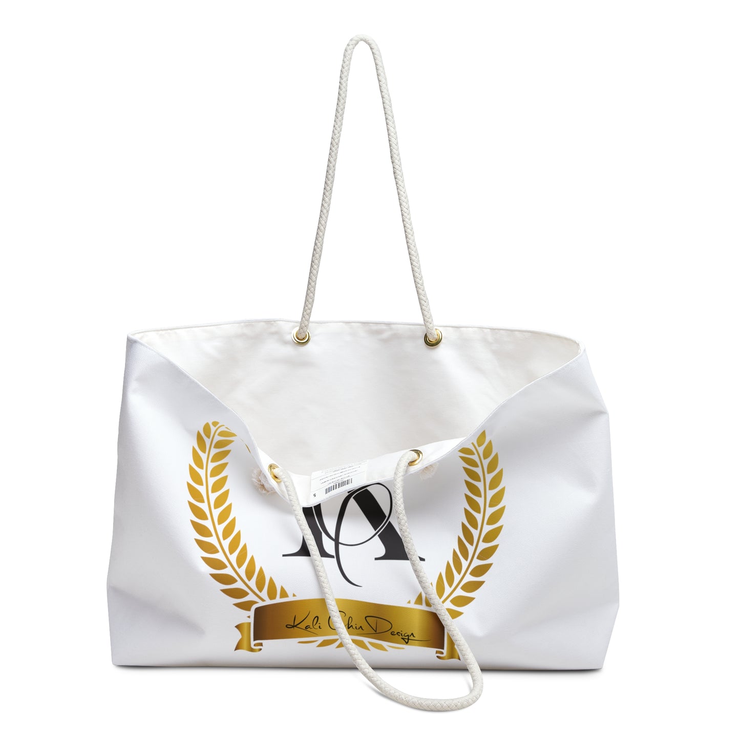 Kali Chin | Weekender Bag | White