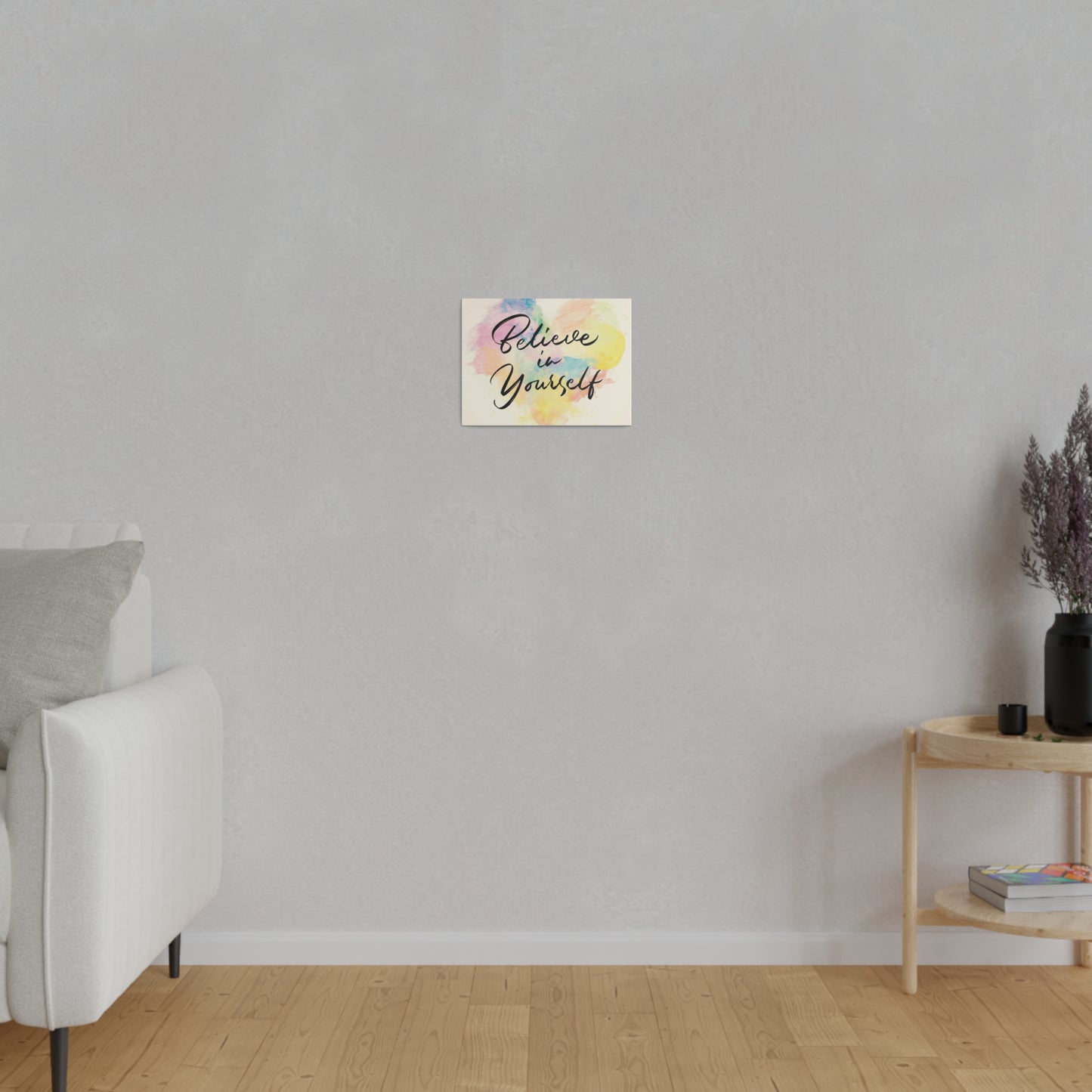 Believe In Yourself | Matte Canvas | Horizontal