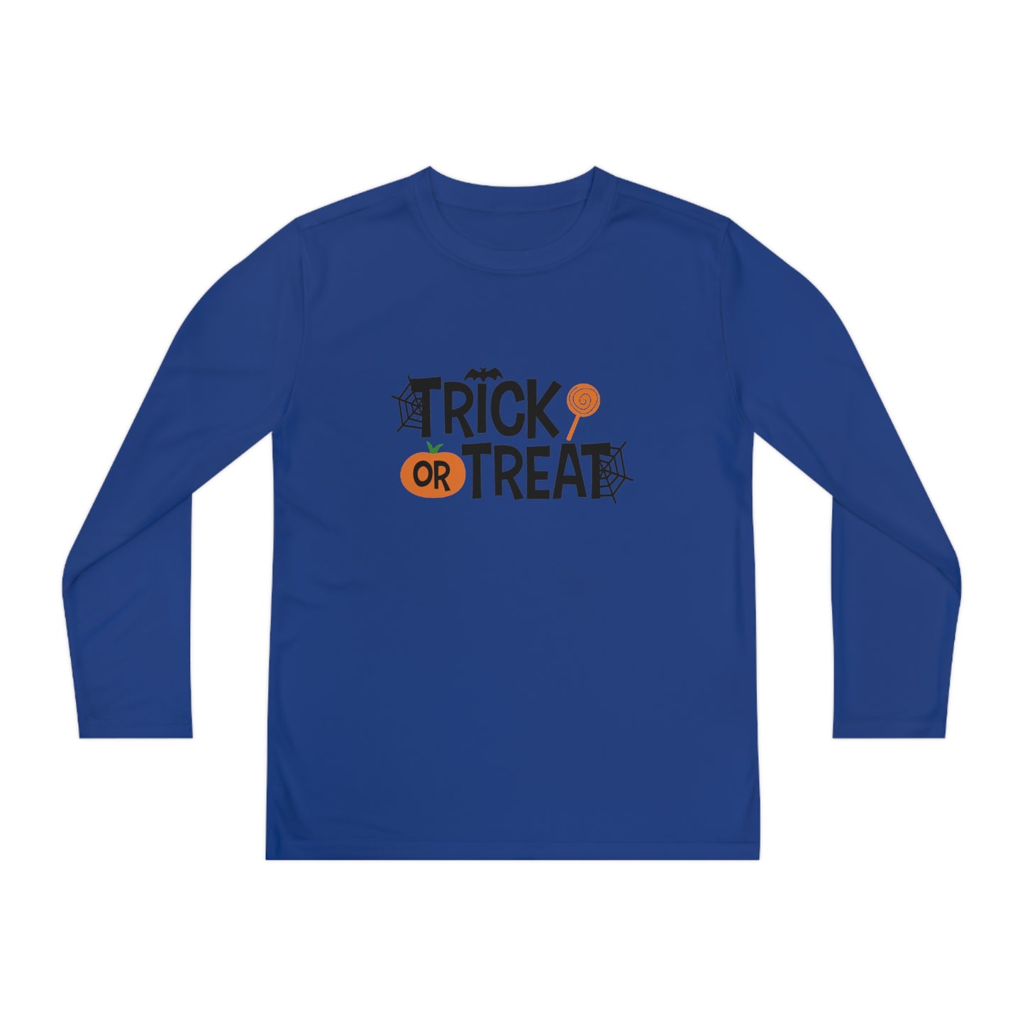 Youth Long Sleeve Trick Or Treat Tee