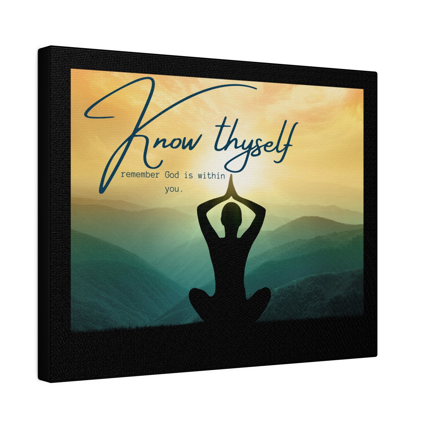 Know Thyself | Matte Canvas | Stretched, 0.75"