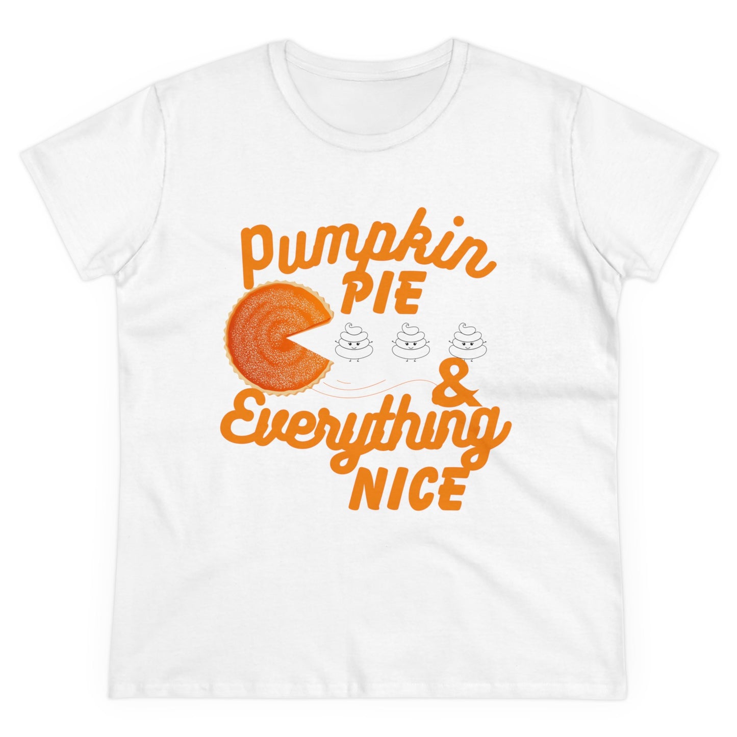 Women's Pumpkin Spice & Everything Nice | Midweight Cotton Tee
