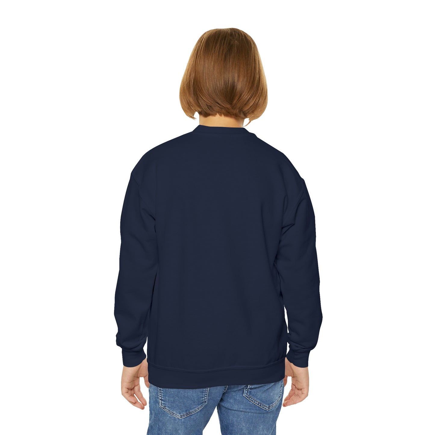 Sister Claus | Youth Crewneck Christmas Sweatshirt