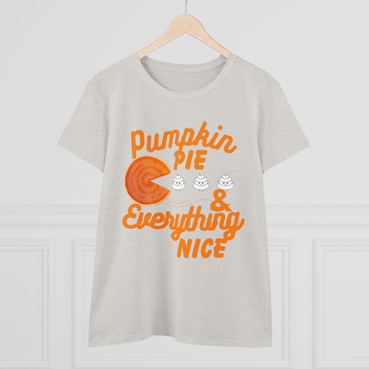 Women's Pumpkin Spice & Everything Nice | Midweight Cotton Tee