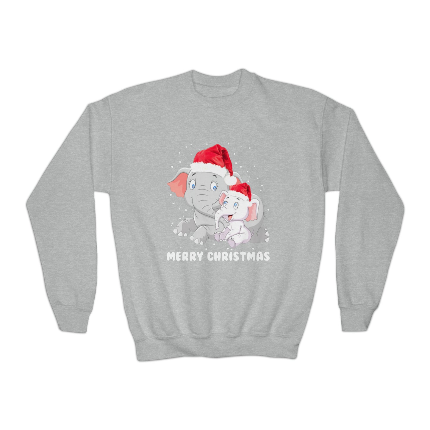 Youth Merry Christmas Crewneck Sweatshirt