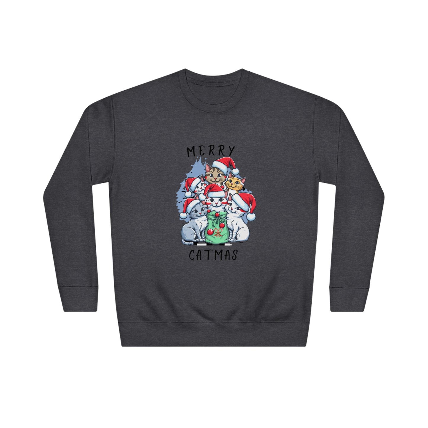 Merry Catmas Crew Sweatshirt