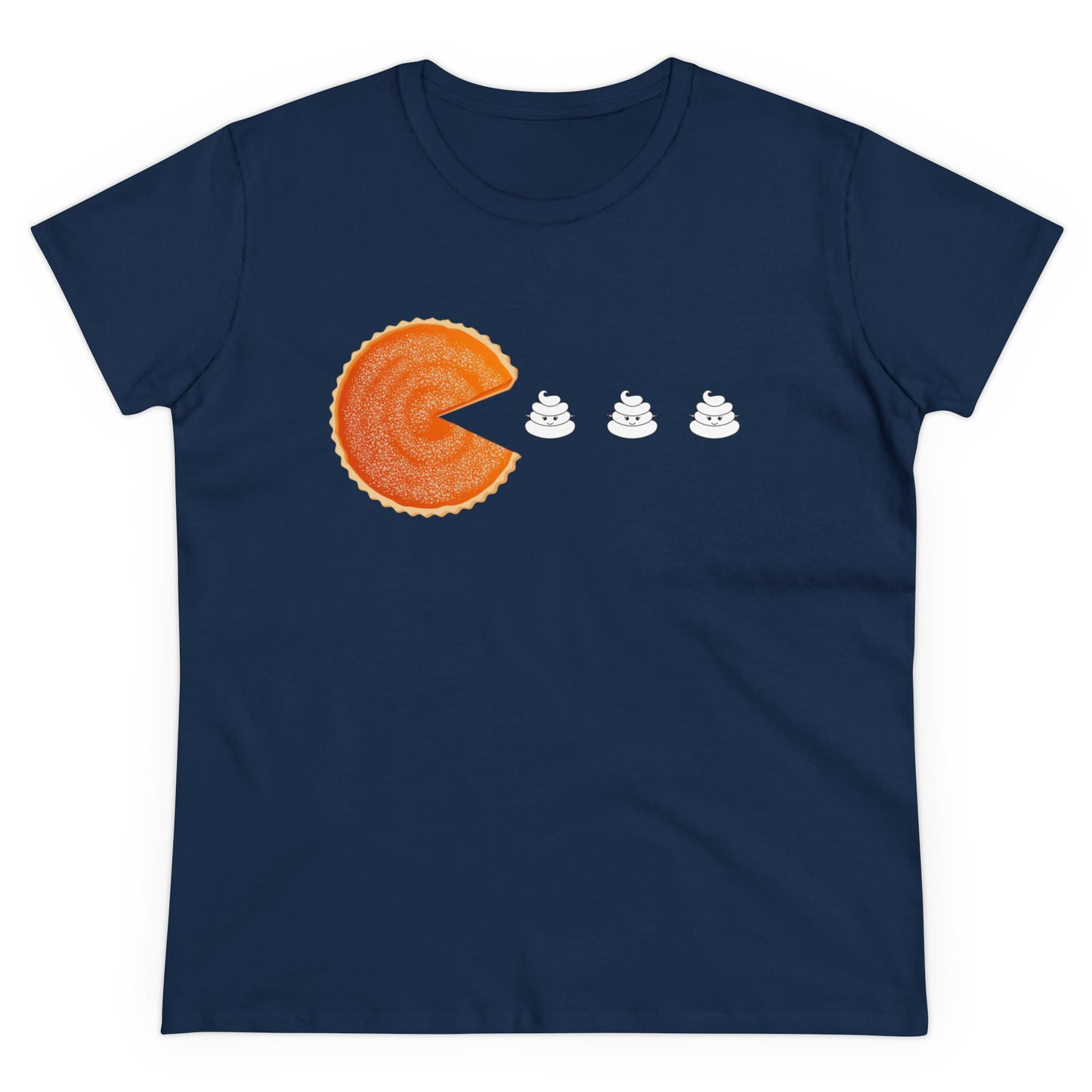 Women's Pac Man Fall Tee | Midweight Cotton Tee