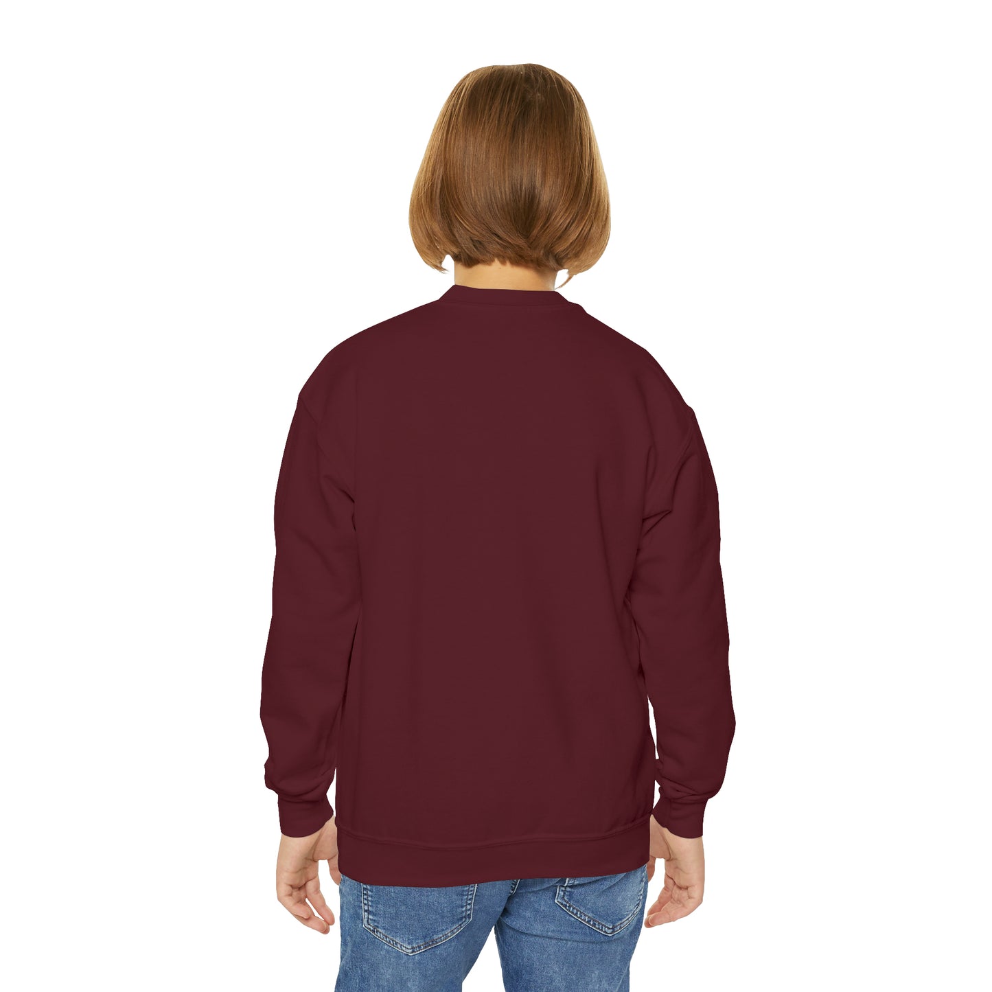 Sister Claus | Youth Crewneck Christmas Sweatshirt