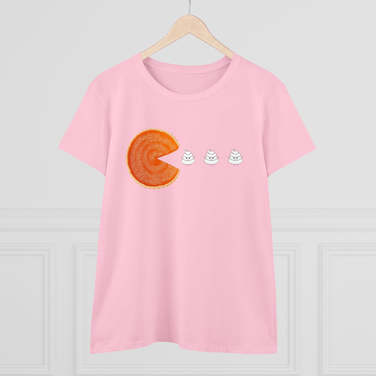Women's Pac Man Fall Tee | Midweight Cotton Tee