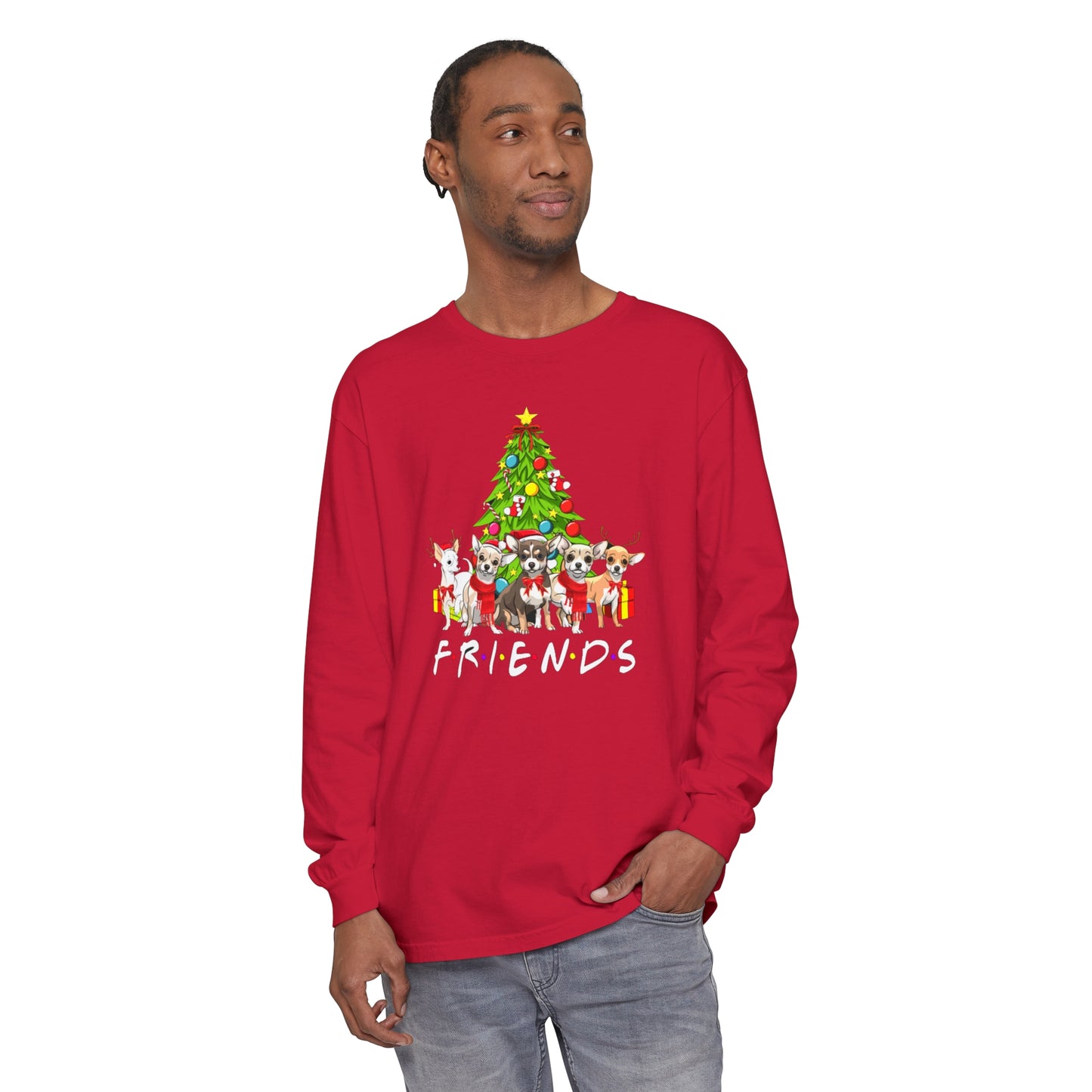 Friends Christmas Long Sleeve T-Shirt