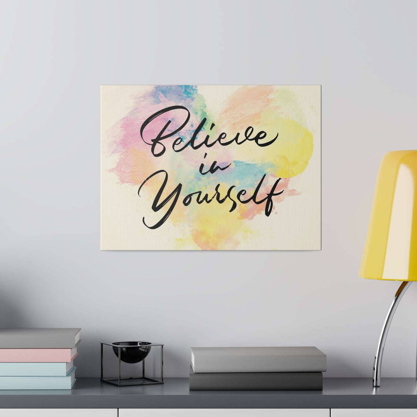 Believe In Yourself | Matte Canvas | Horizontal