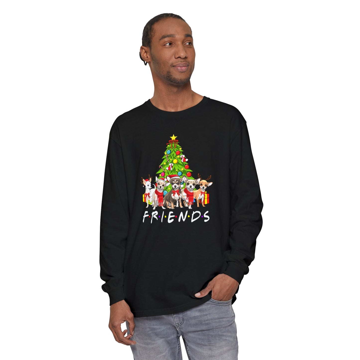 Friends Christmas Long Sleeve T-Shirt