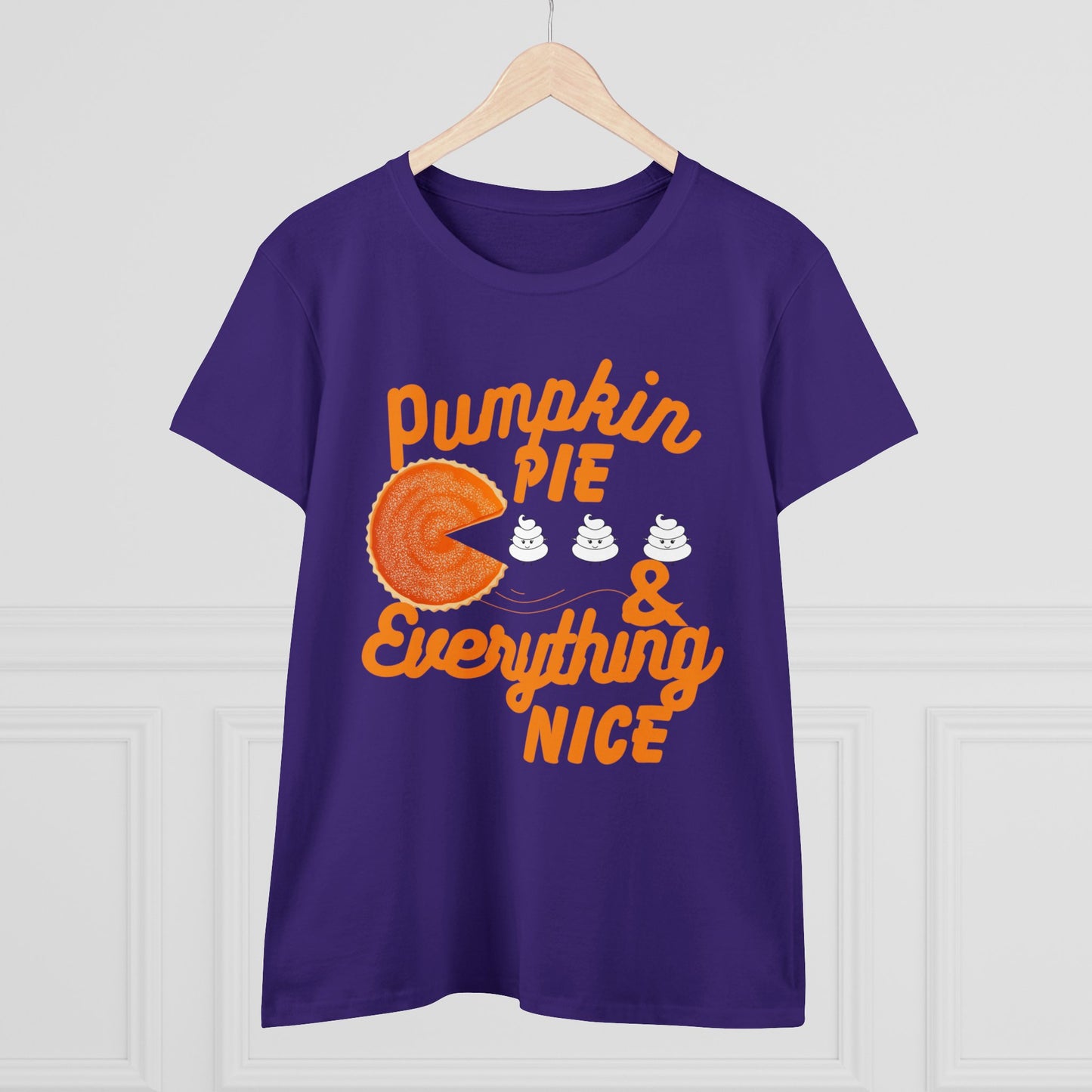 Women's Pumpkin Spice & Everything Nice | Midweight Cotton Tee