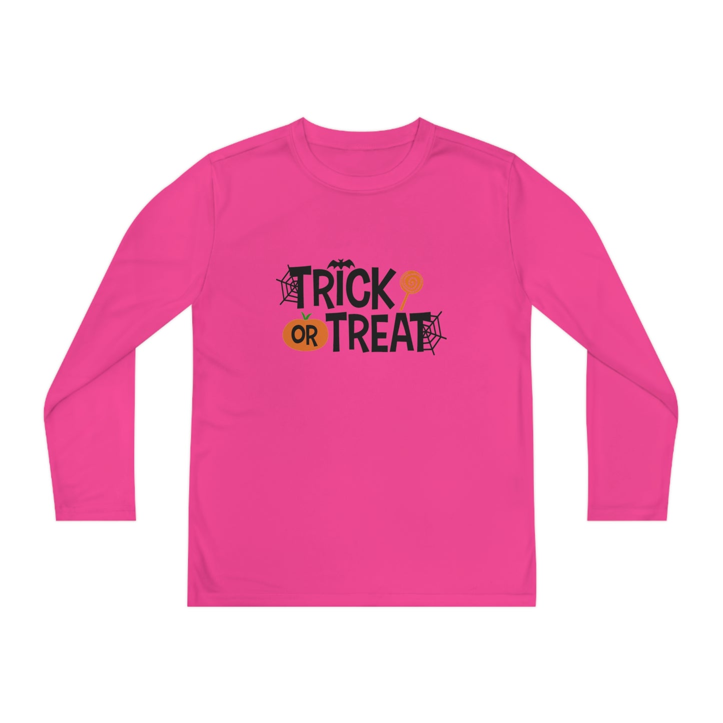 Youth Long Sleeve Trick Or Treat Tee