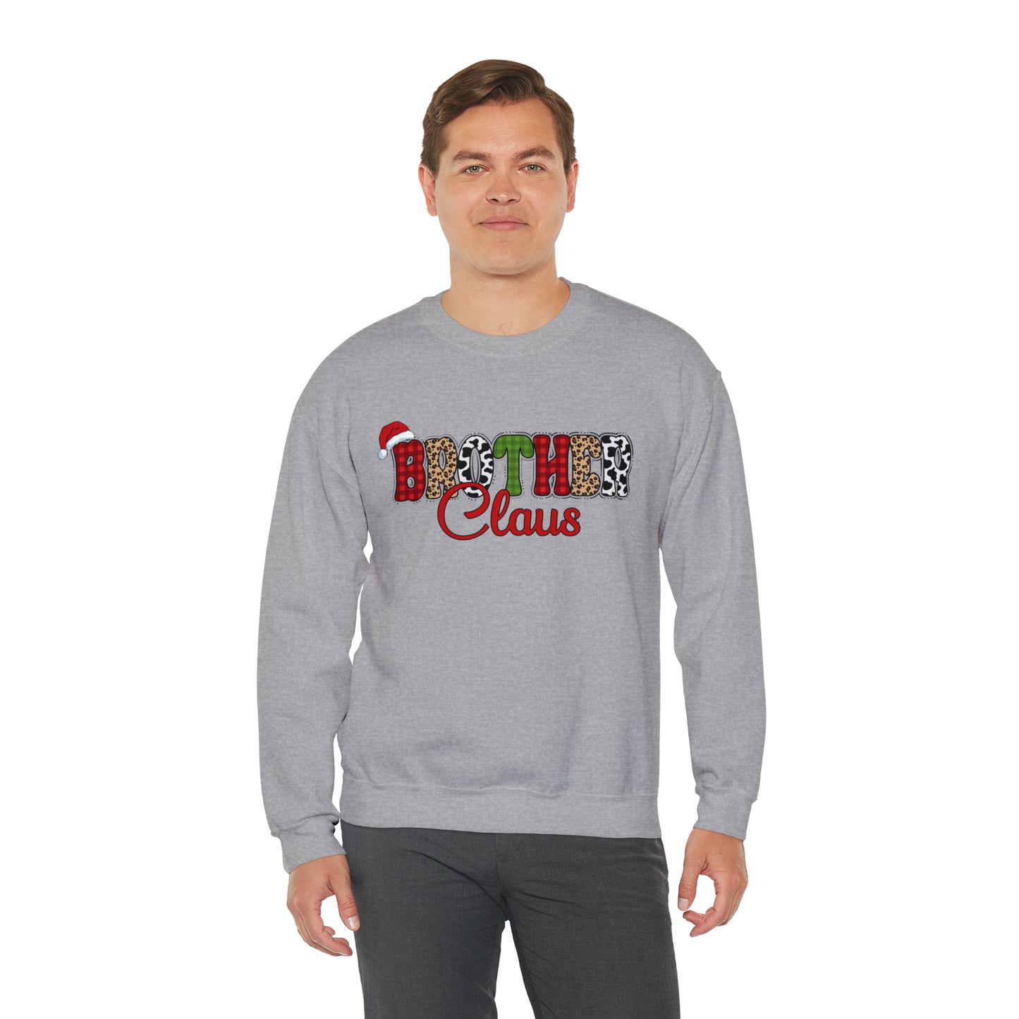 Brother Clause Christmas | Crewneck Sweatshirt | Family Crewneck Sweatshirt