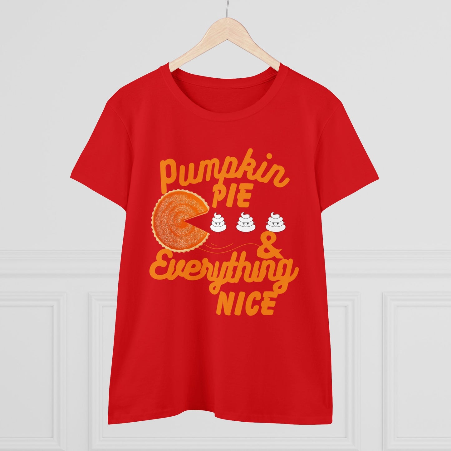 Women's Pumpkin Spice & Everything Nice | Midweight Cotton Tee