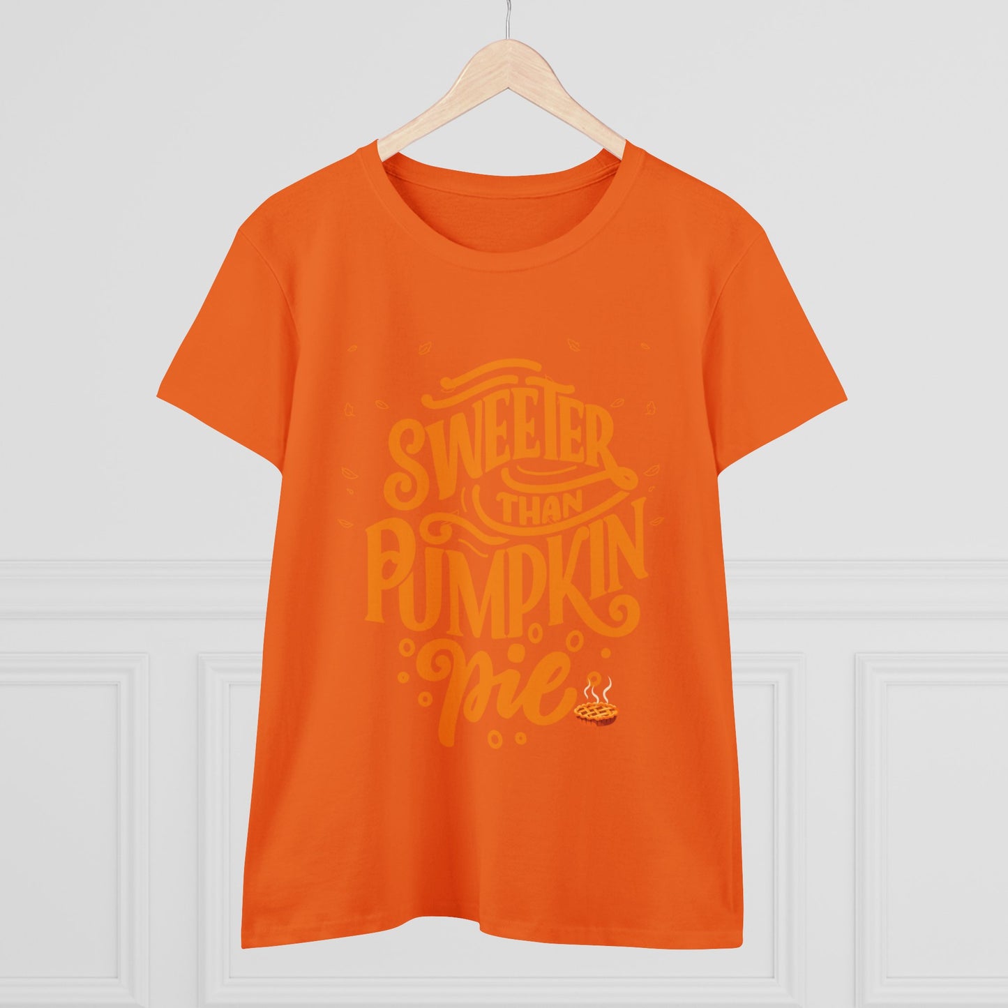 Sweeter Than Pumpkin Pie | Women's Midweight Cotton Tee
