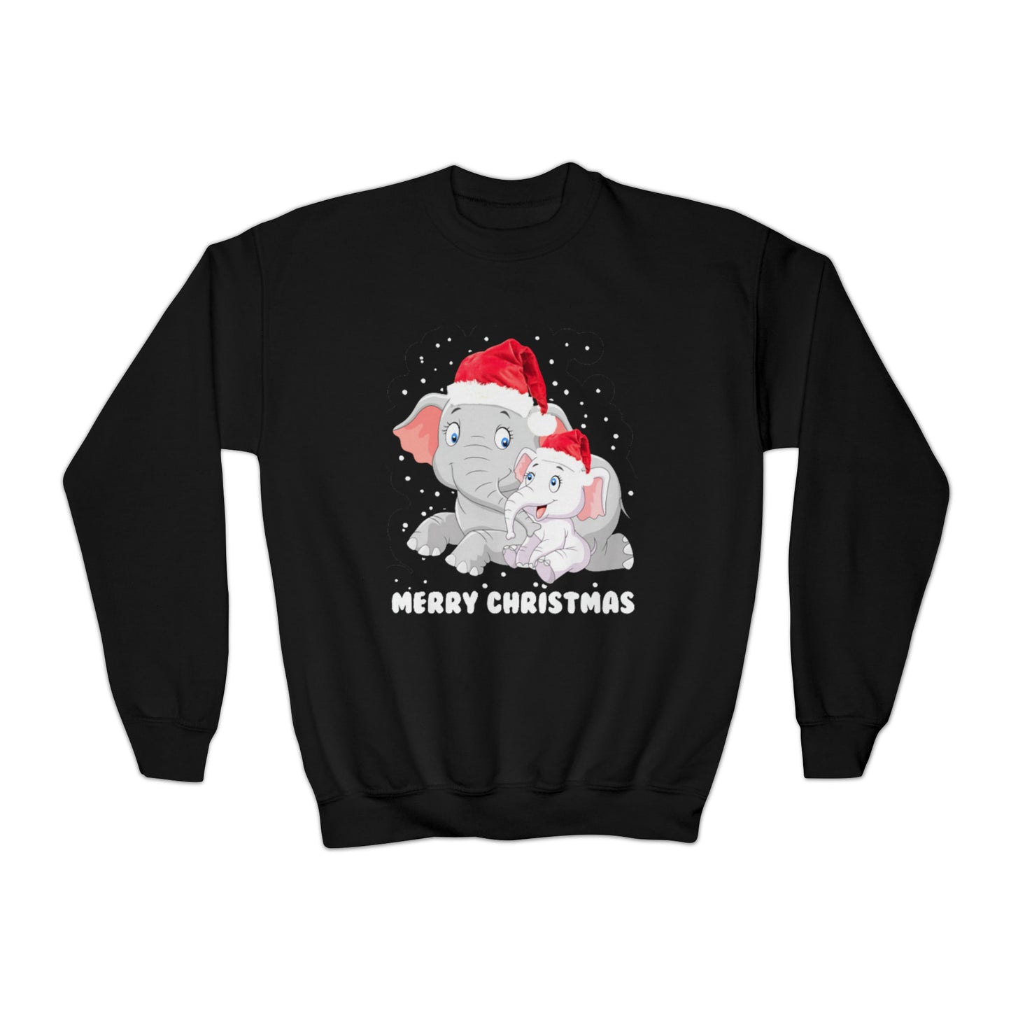 Youth Merry Christmas Crewneck Sweatshirt