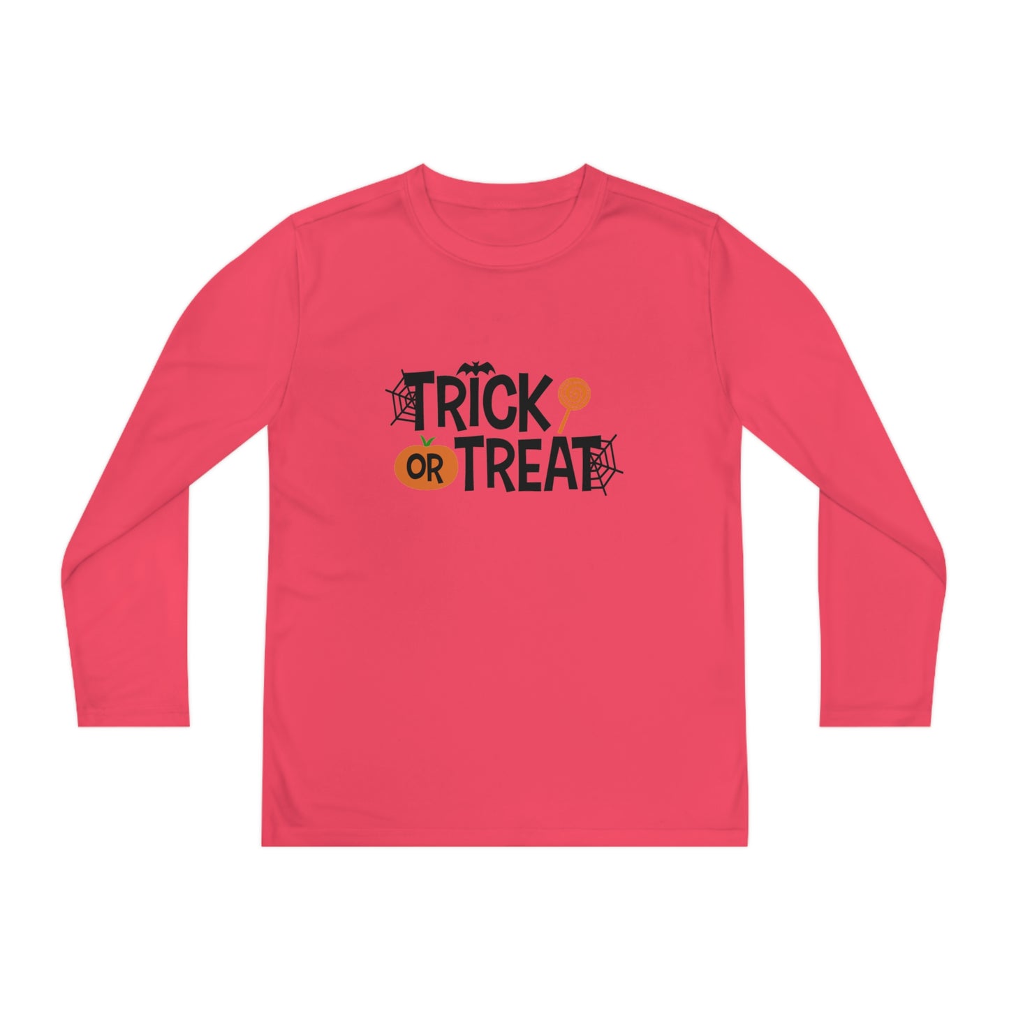 Youth Long Sleeve Trick Or Treat Tee