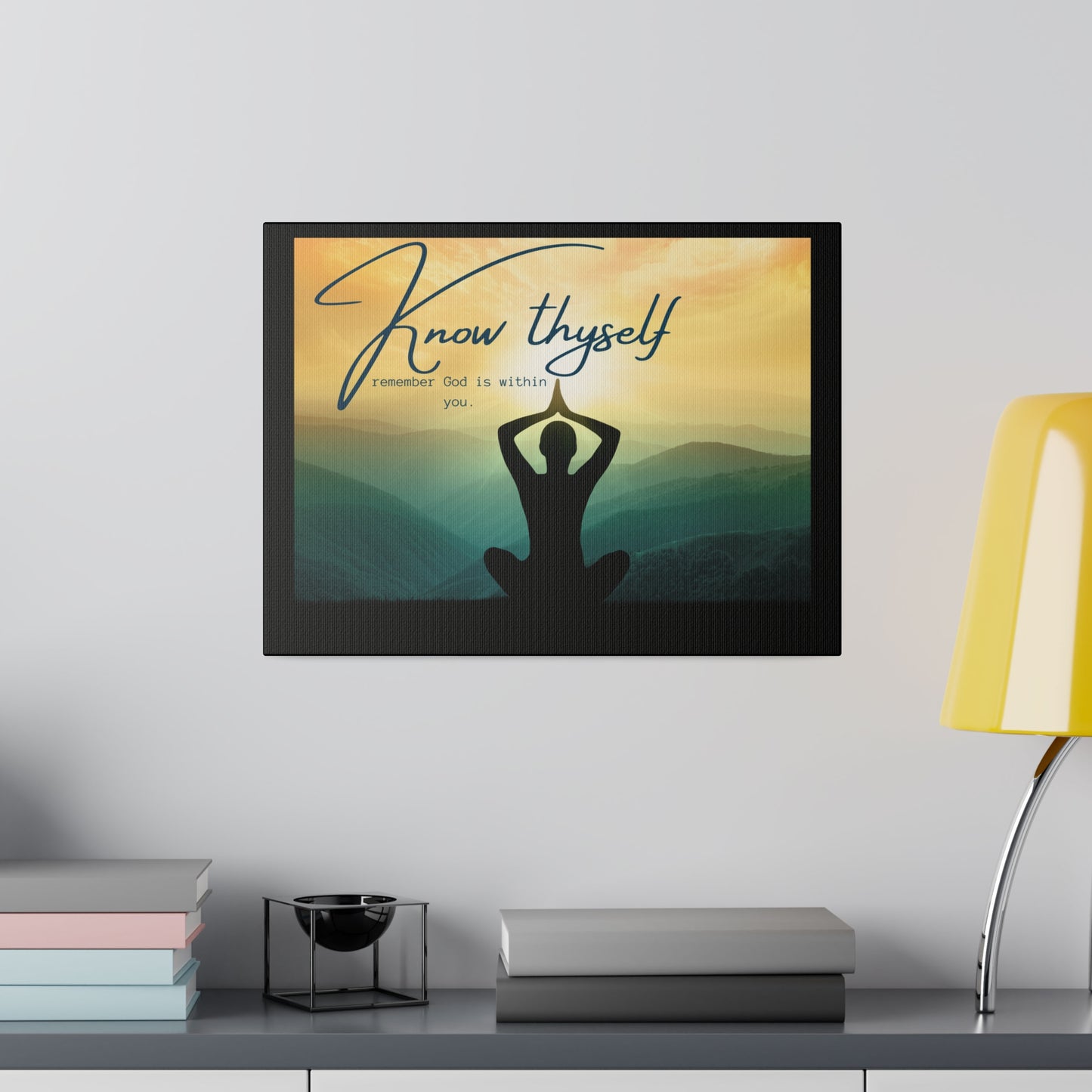 Know Thyself | Matte Canvas | Stretched, 0.75"