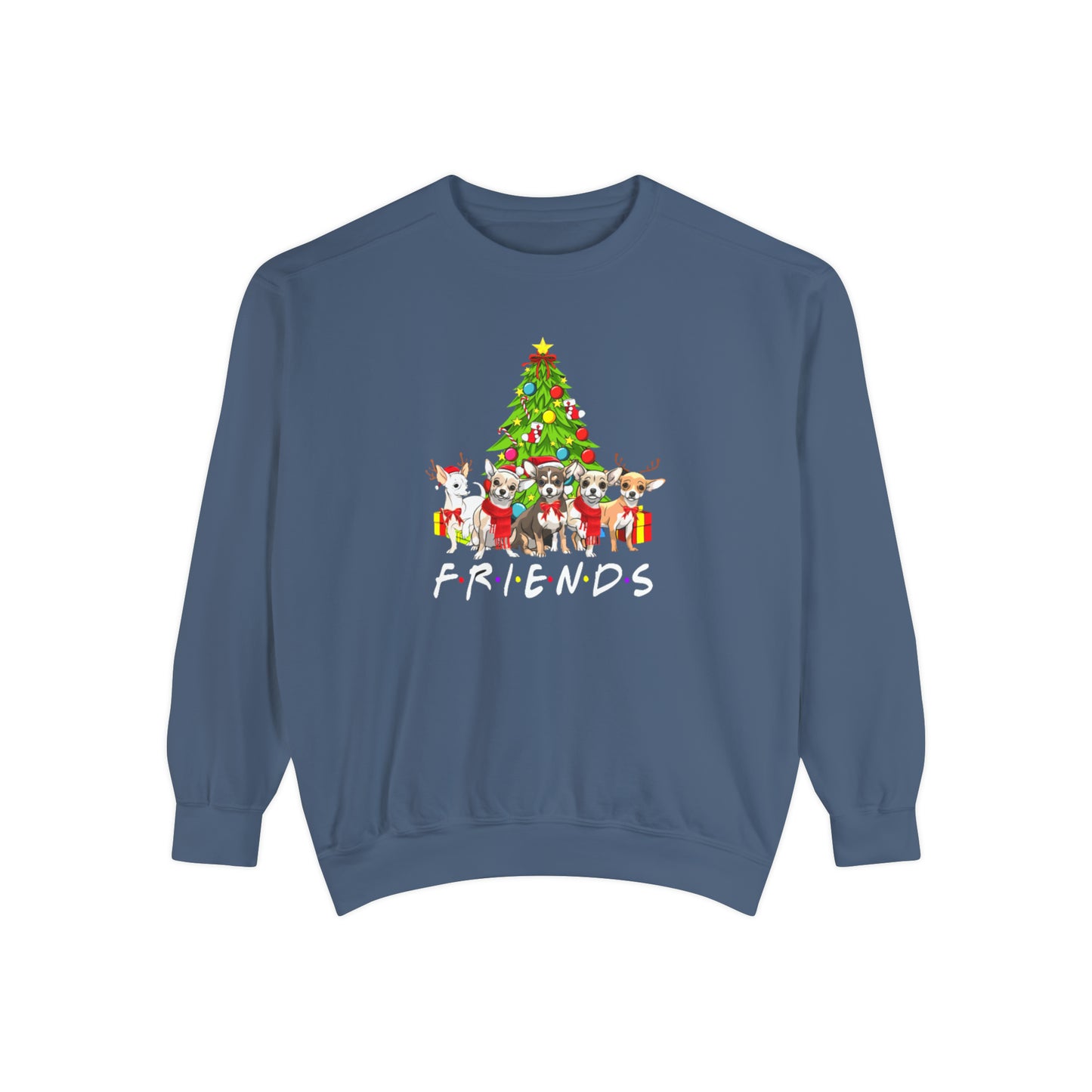 Friends Christmas Sweatshirt | Unisex Christmas Friends Sweatshirt
