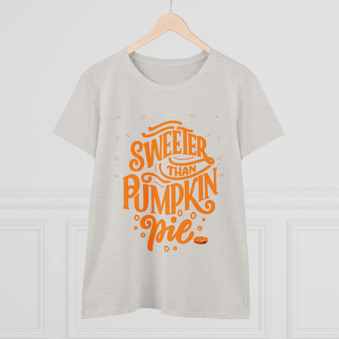 Sweeter Than Pumpkin Pie | Women's Midweight Cotton Tee