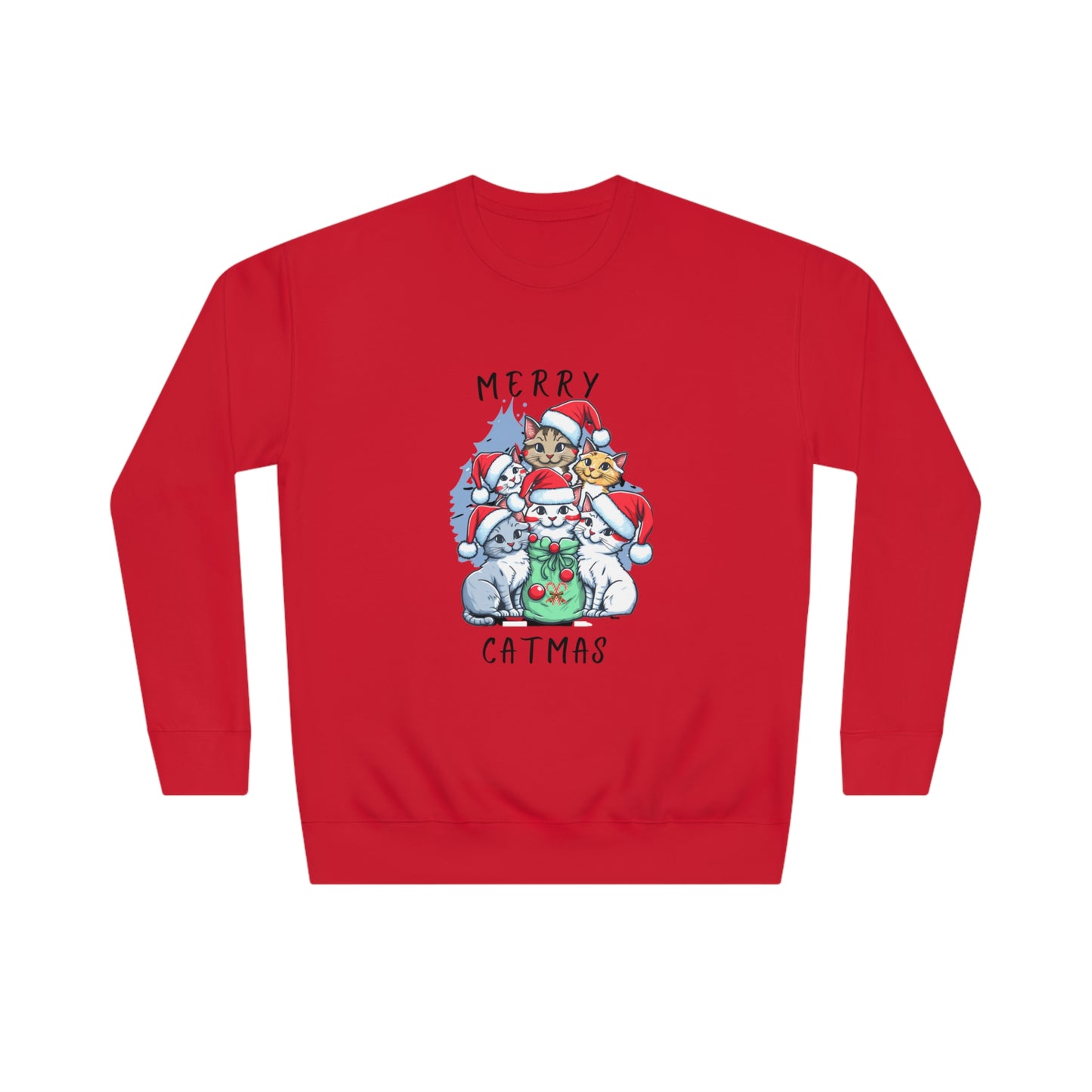 Merry Catmas Crew Sweatshirt